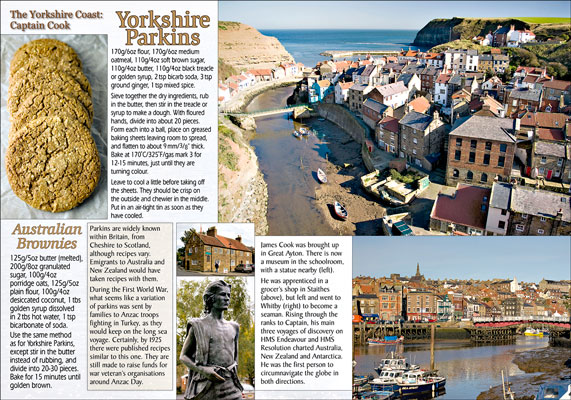 Yorkshire in Recipes and Photographs: inside page